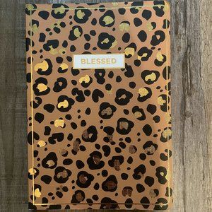Blessed Leopard Print Notebook (NWOT)